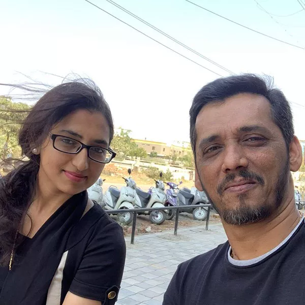 Shraddha Shah With Mehul Surti